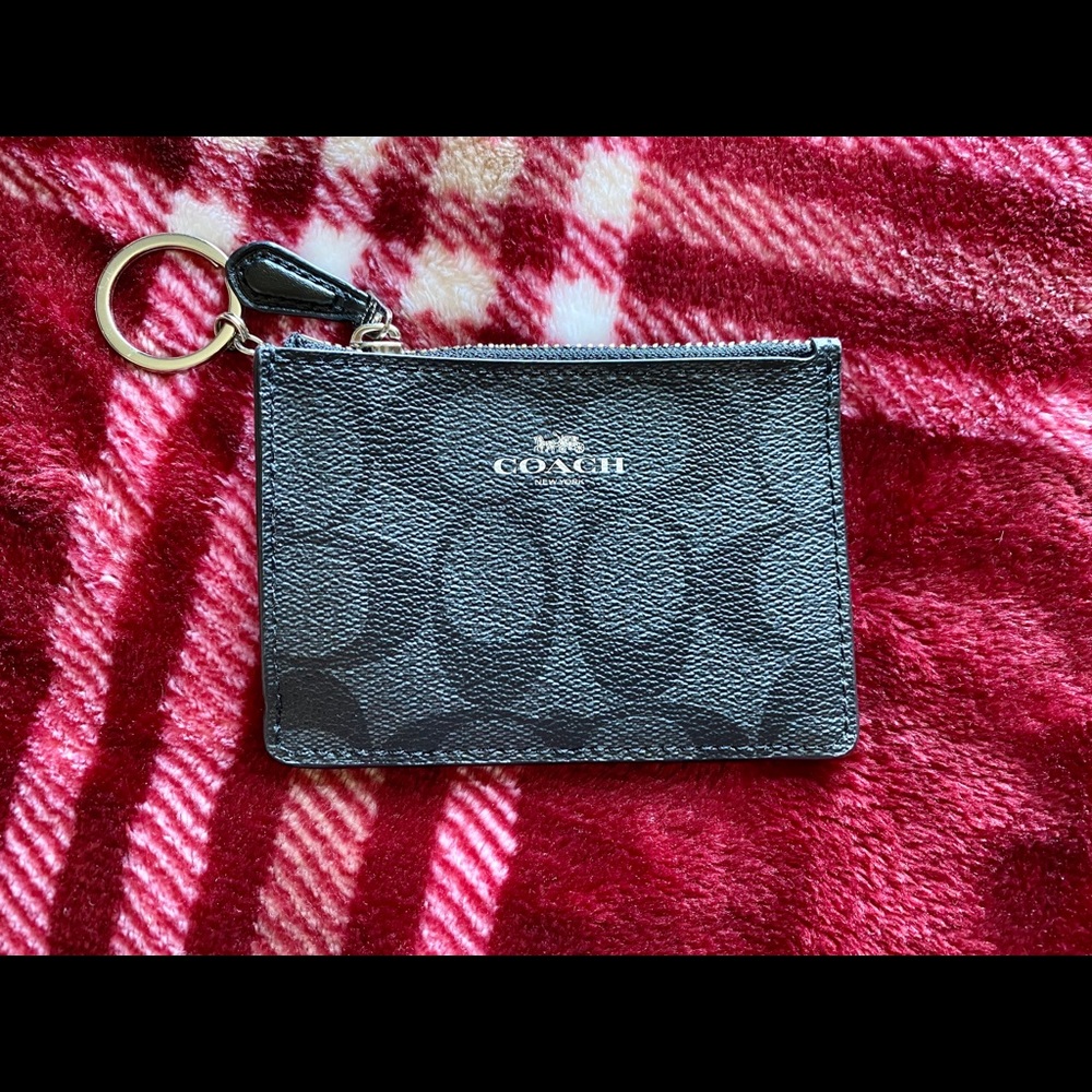 Coach keychain wallet